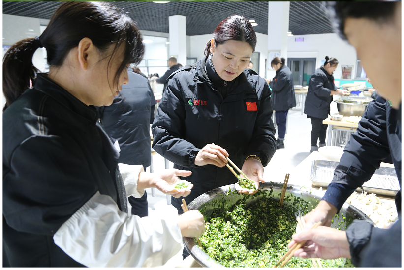 歲寒隆冬至，煮餃話團(tuán)圓 ——藥都集團(tuán)工會舉辦冬至日包餃子活動